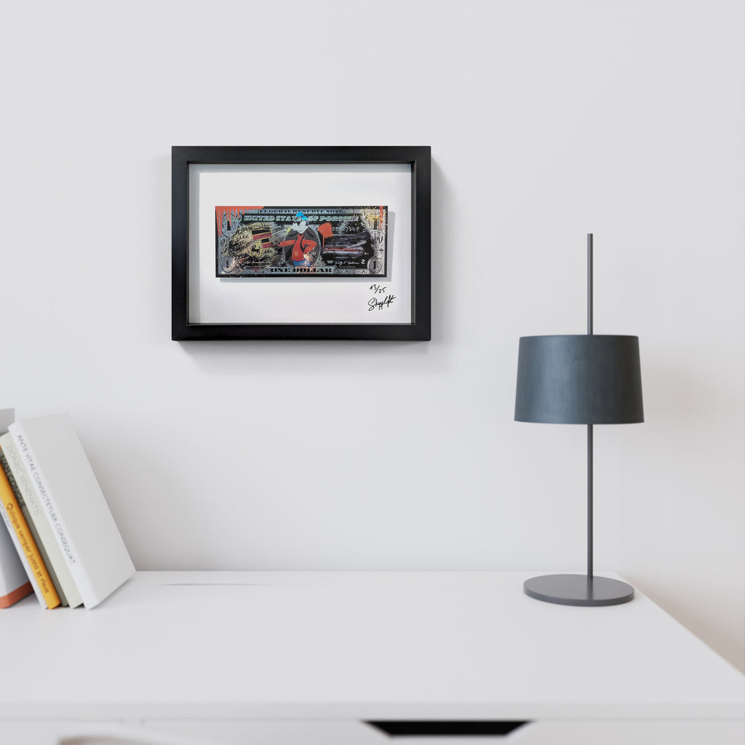 Skyyloft PORSCHE DOLLAR – gerahmt