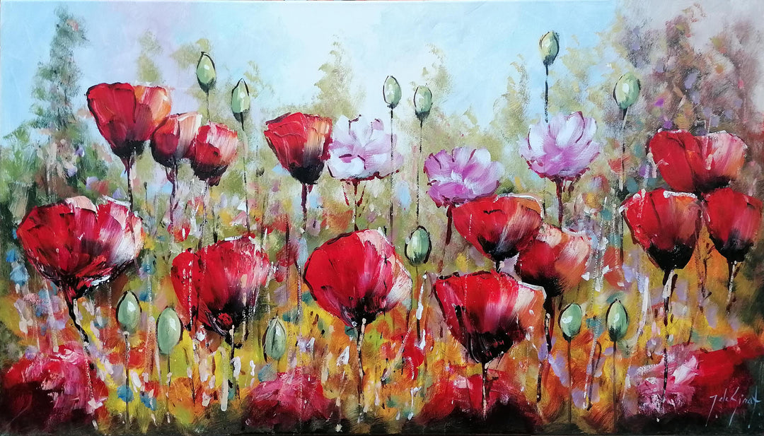 "Mohnblumen-Pink II" | Jochem De Graaf
