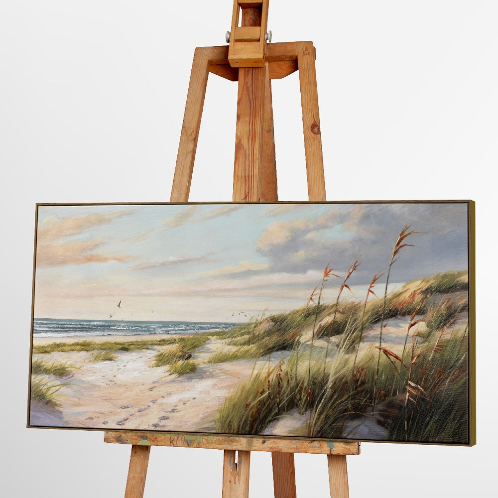 Dünen in der Dämmerung | Acrylgemälde