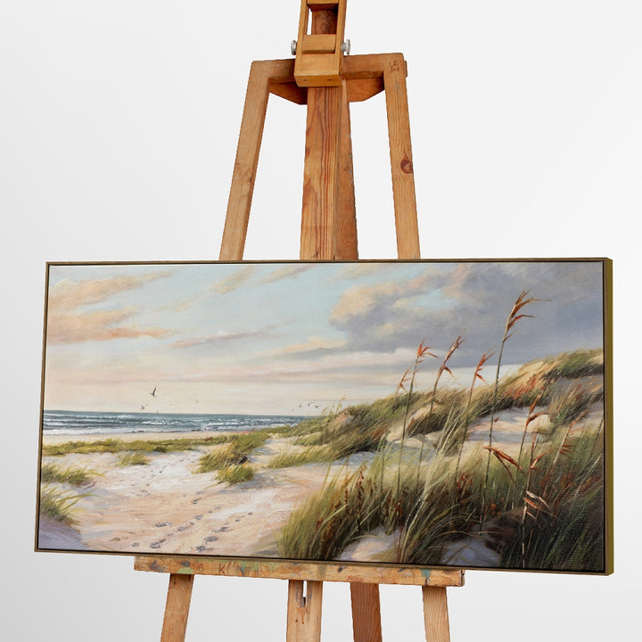 Dünen in der Dämmerung | Acrylgemälde