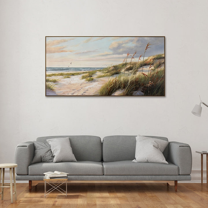 Dünen in der Dämmerung | Acrylgemälde