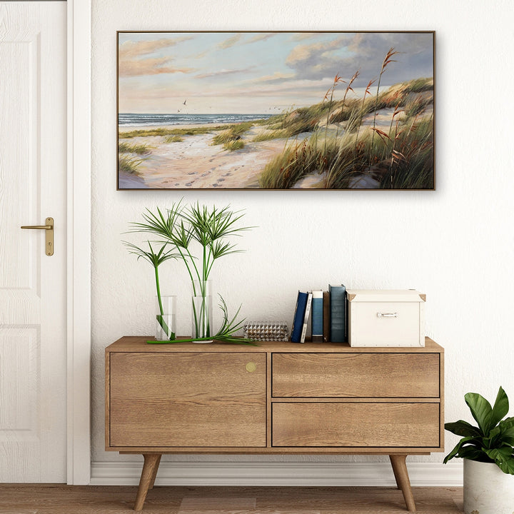 Dünen in der Dämmerung | Acrylgemälde