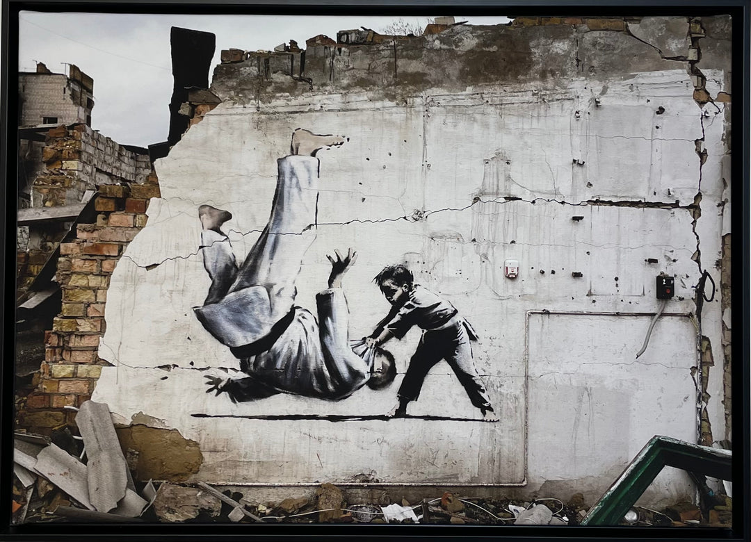 „Judoka in Ukraine“ | Banksy