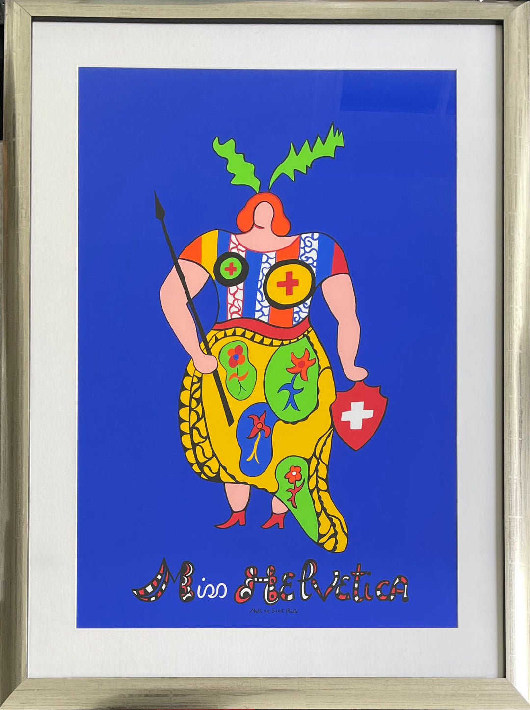 "Miss Helvetica" | Niki de Saint Phalle - Fine Art Siebdruck