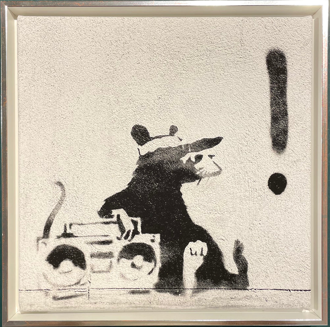 „Rat With Ghettoblaster“ | Banksy