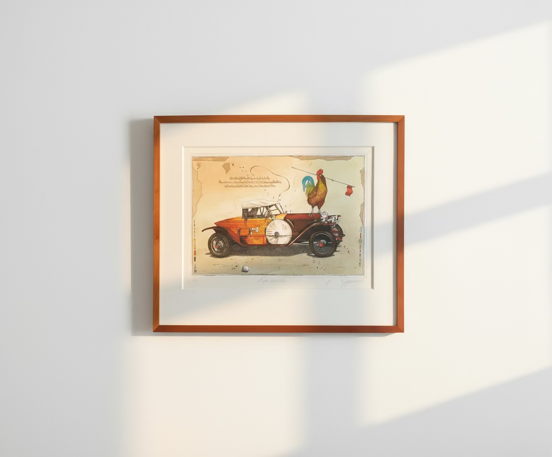„Rolls mit Hahn“ | Dieter Portugall