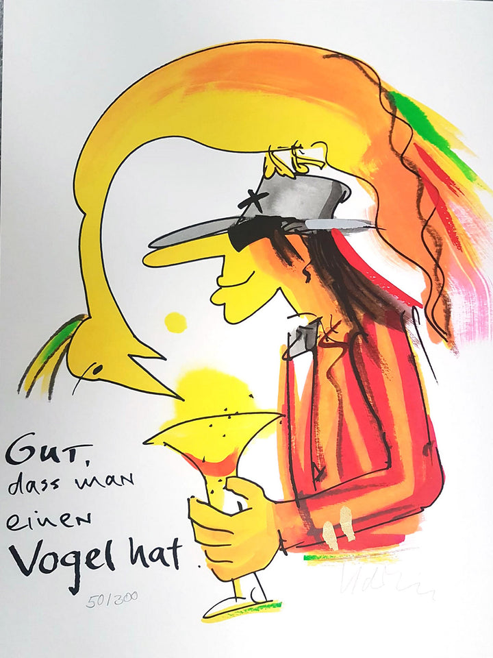 "Gut, dass man einen Vogel hat" | Udo Lindenberg