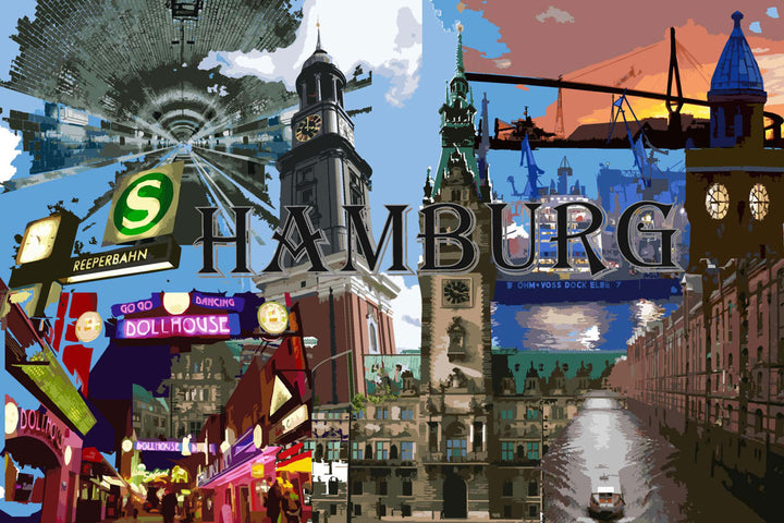 Hamburg Collage No. 4