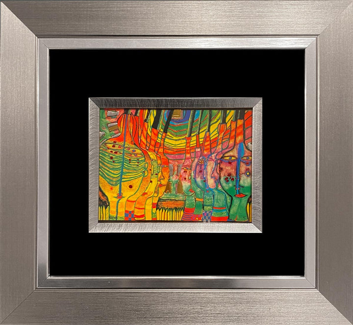 "Das Ende der Griechen" | Friedensreich Hundertwasser Miniprint