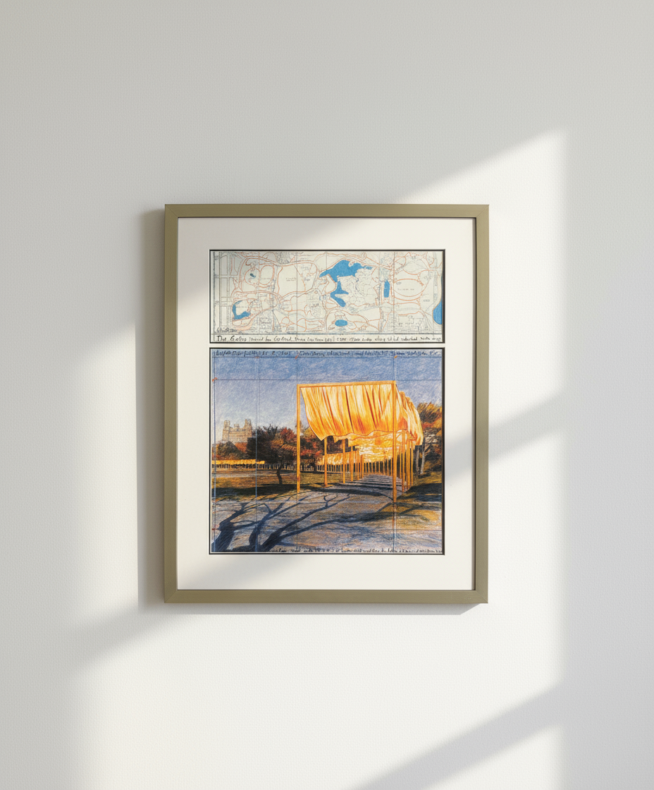„Christo The Gates III” | Christo Fine Art Print