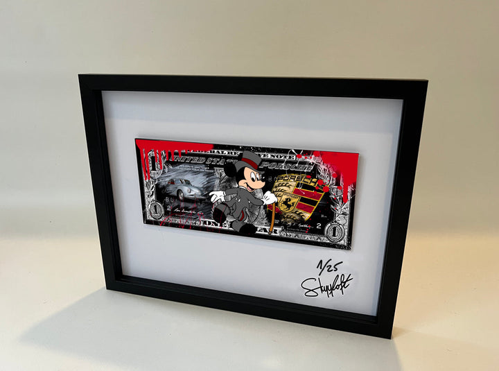 Skyyloft PORSCHE 356 DOLLAR – gerahmt