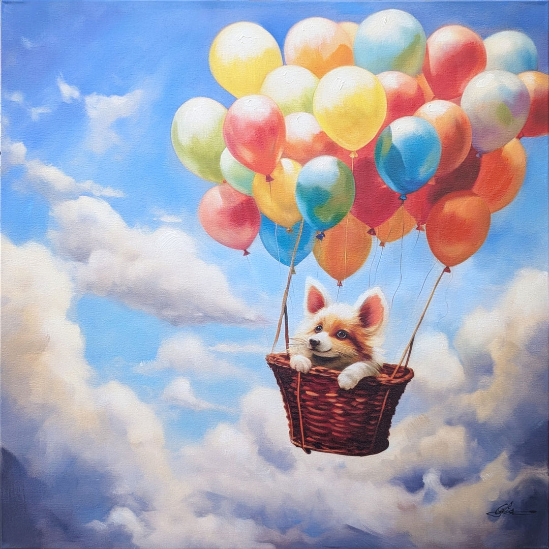 Der Traum eines Welpen