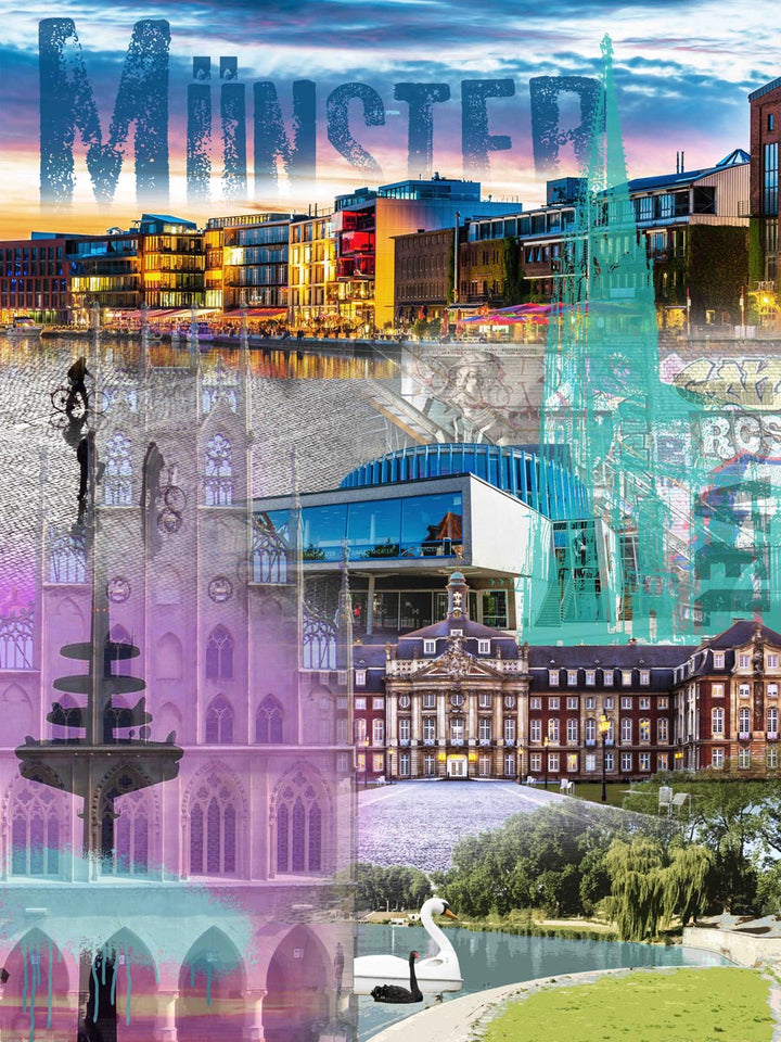 Münster Promenade Collage 2