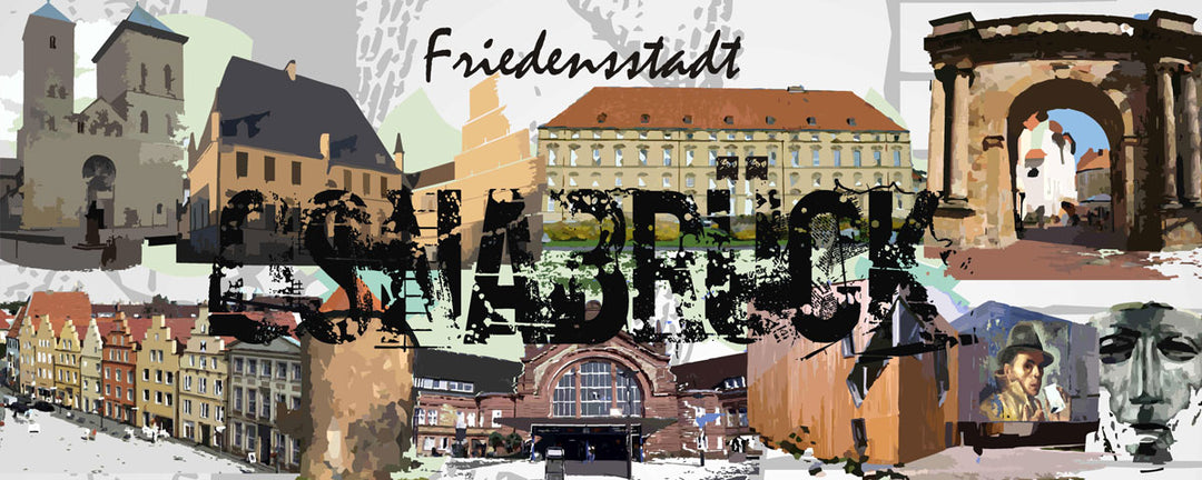 Osnabrück Collage Friedensstadt No. 2