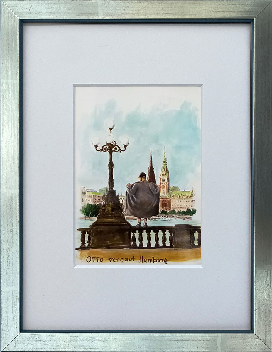 "Otto versaut Hamburg" | Otto Waalkes Miniprint