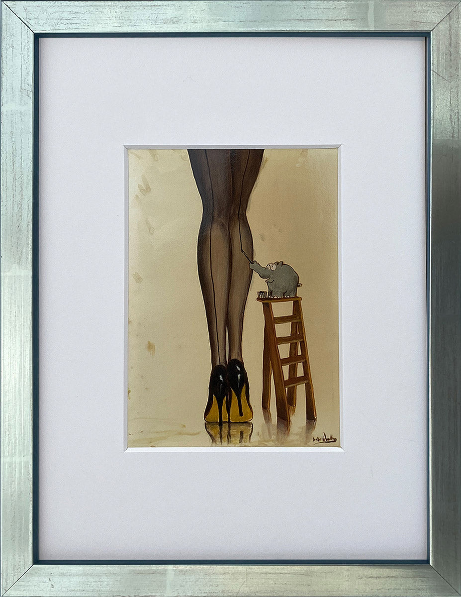 "Auf dem Strich" | Otto Waalkes Miniprint