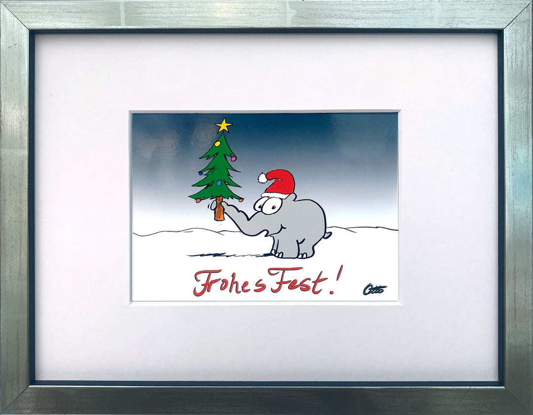 "Frohes Fest" | Otto Waalkes Miniprint