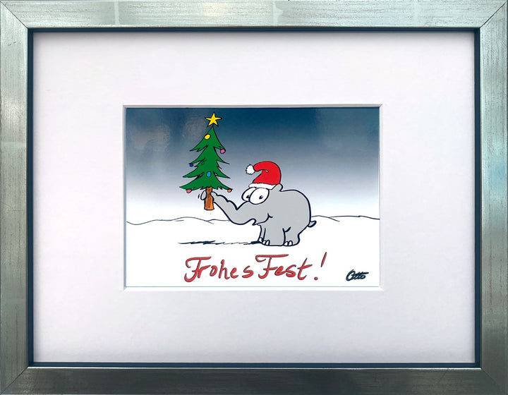 "Frohes Fest" | Otto Waalkes Miniprint