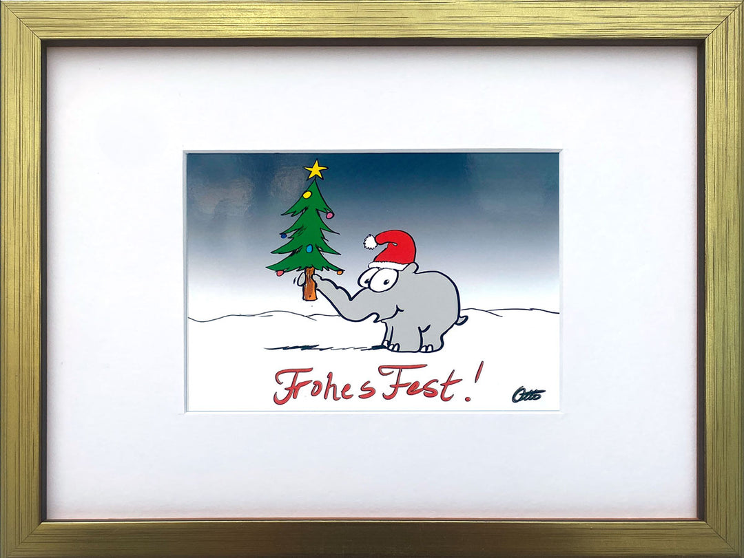 "Frohes Fest" | Otto Waalkes Miniprint
