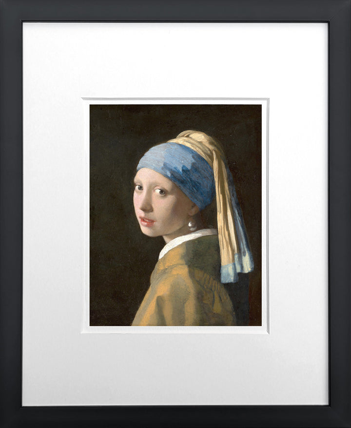 Das Mädchen mit der Perle - Johannes Vermeer | Meisterwerke Miniprint