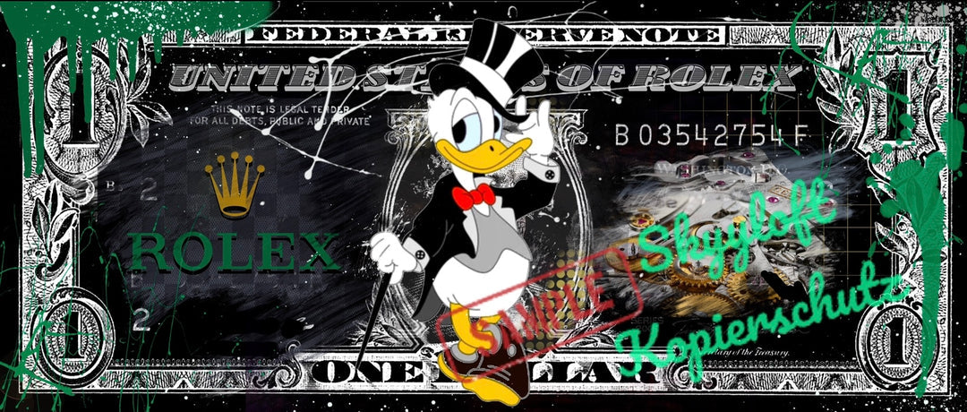 Skyyloft ROLEX DOLLAR – gerahmt