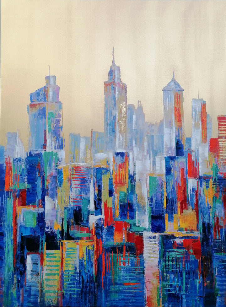 Blue Skyscrapers