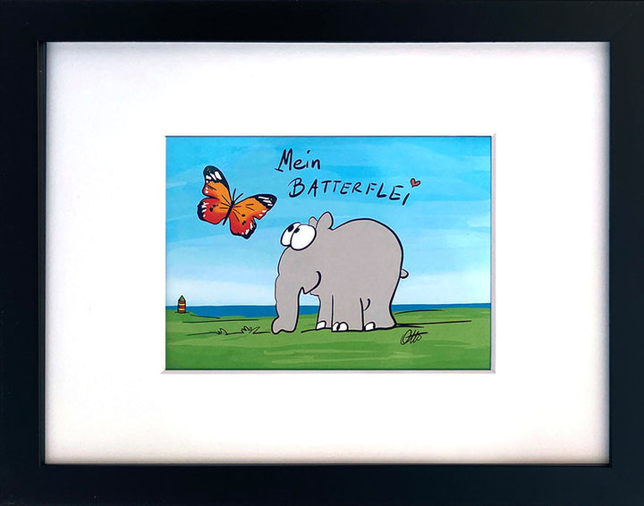 "Mein Batterflei" | Otto Waalkes Miniprint