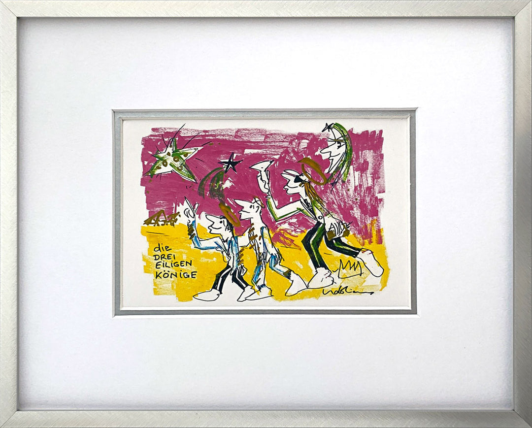"Die drei eiligen Könige" | Udo Lindenberg Miniprint