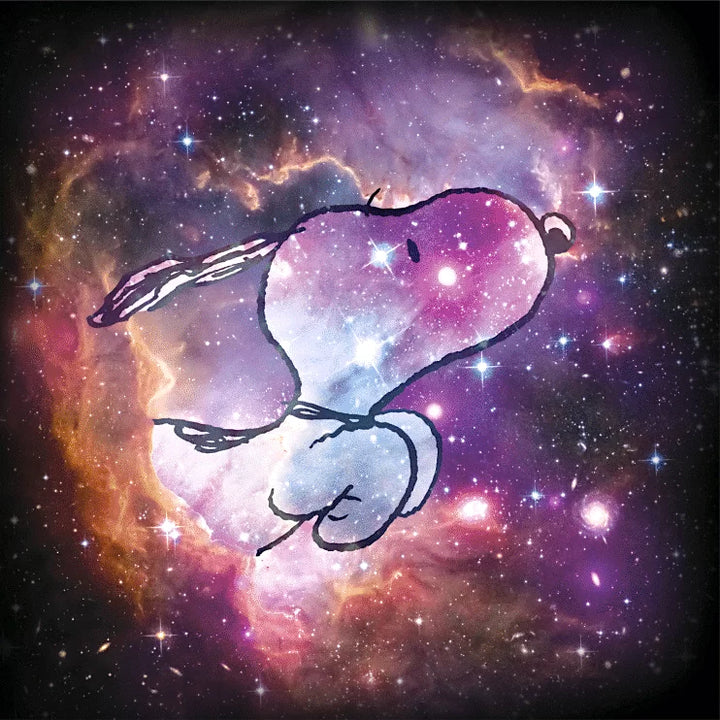 Snoopy Reach For The Stars - Peanuts Giclée limitiert