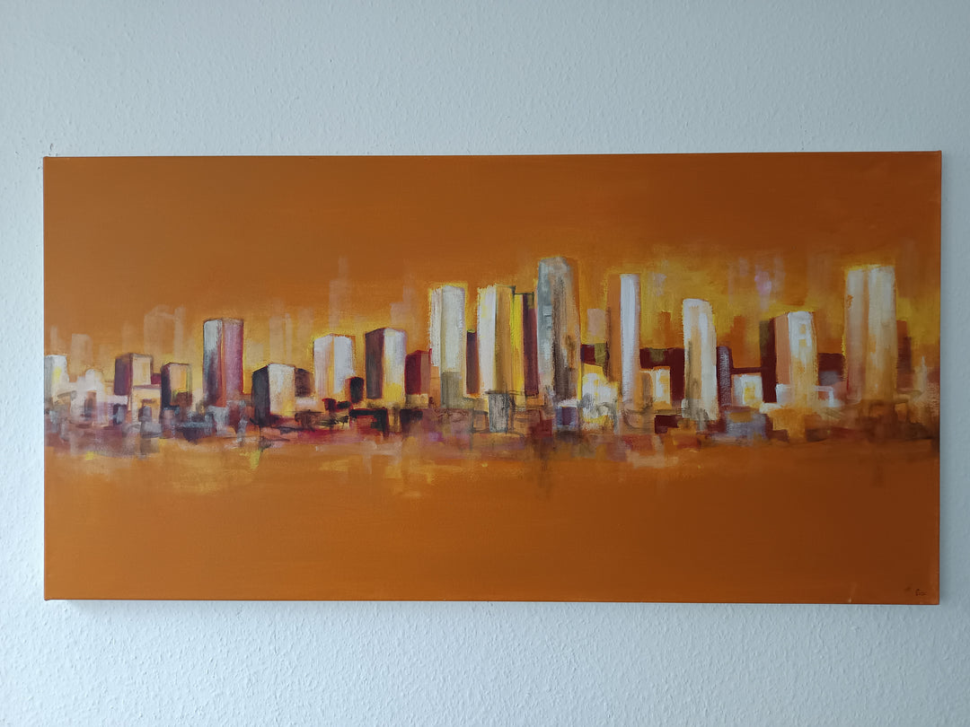 Orange Skyline l A. Macone