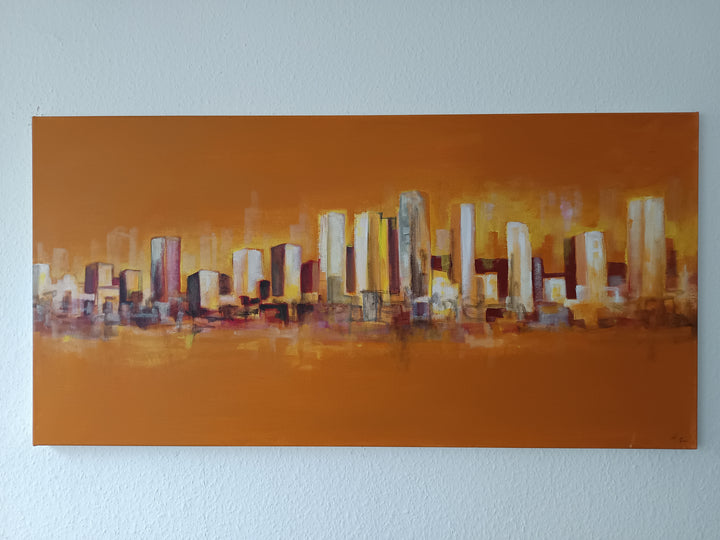 Orange Skyline l A. Macone