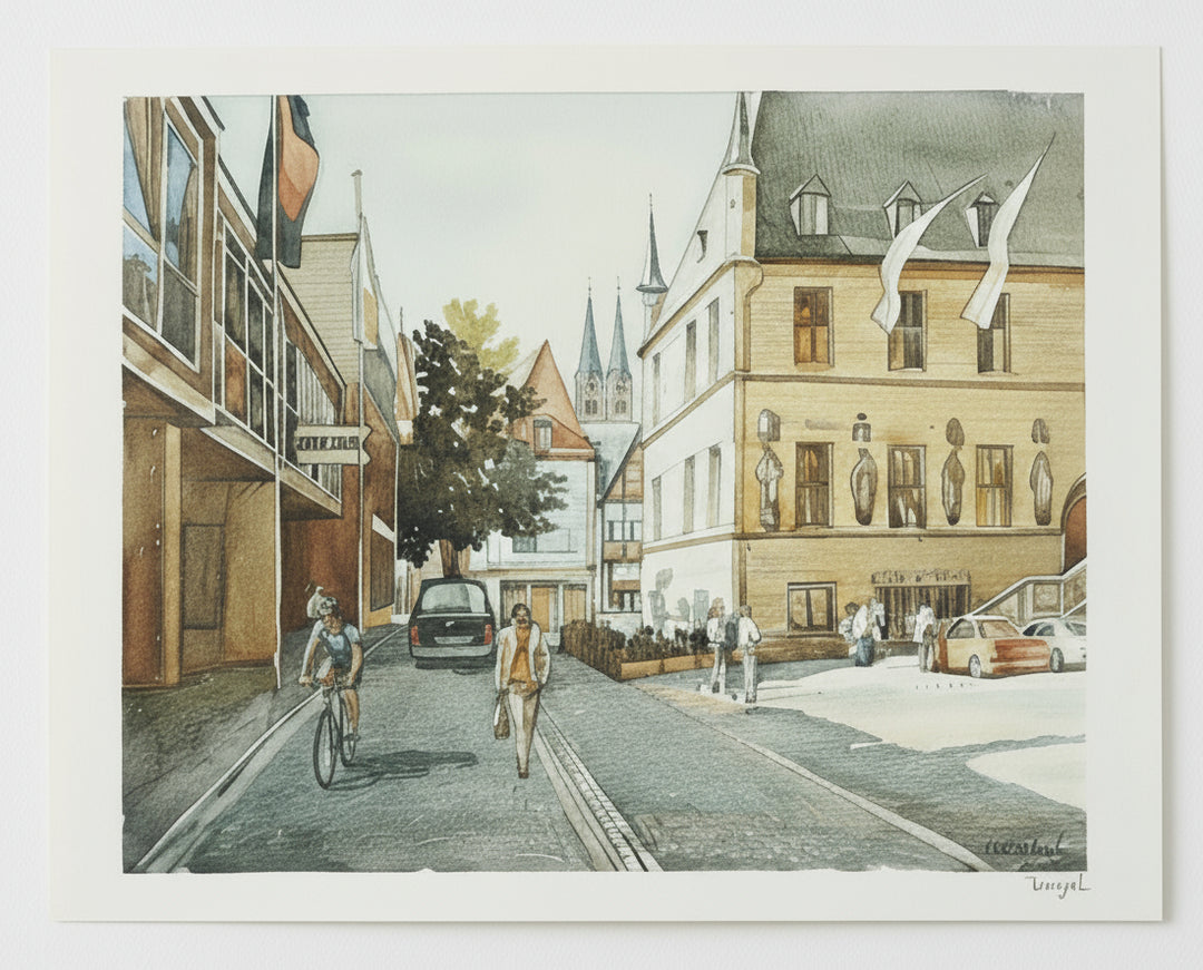 „Am Osnabrücker Rathaus” | Alexander Ginsburg