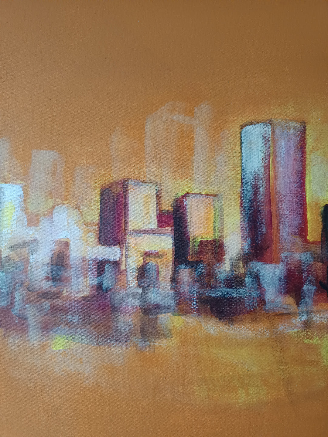 Orange Skyline l A. Macone