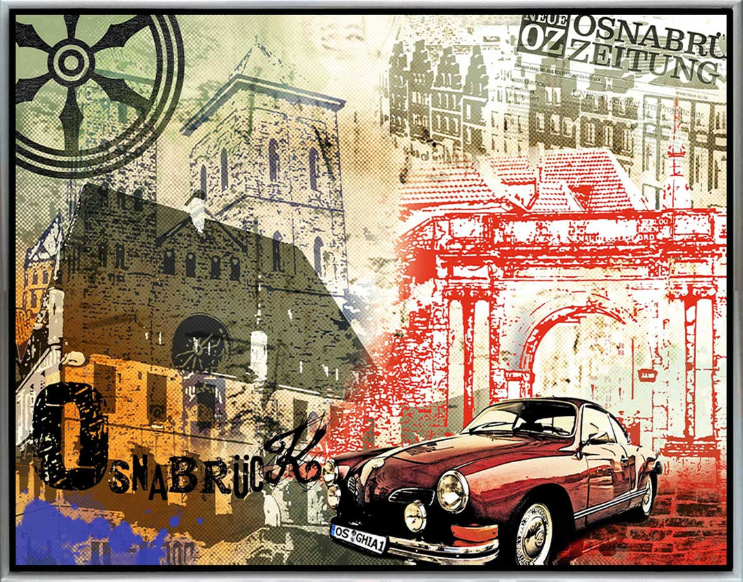 Osnabrück Collage Karmann Ghia