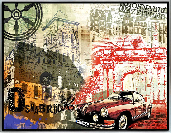 Osnabrück Collage Karmann Ghia