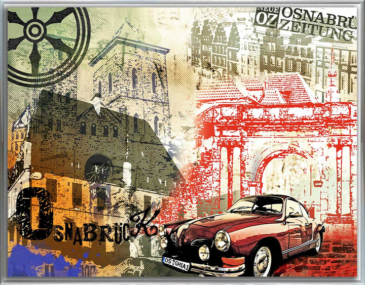 Osnabrück Collage Karmann Ghia