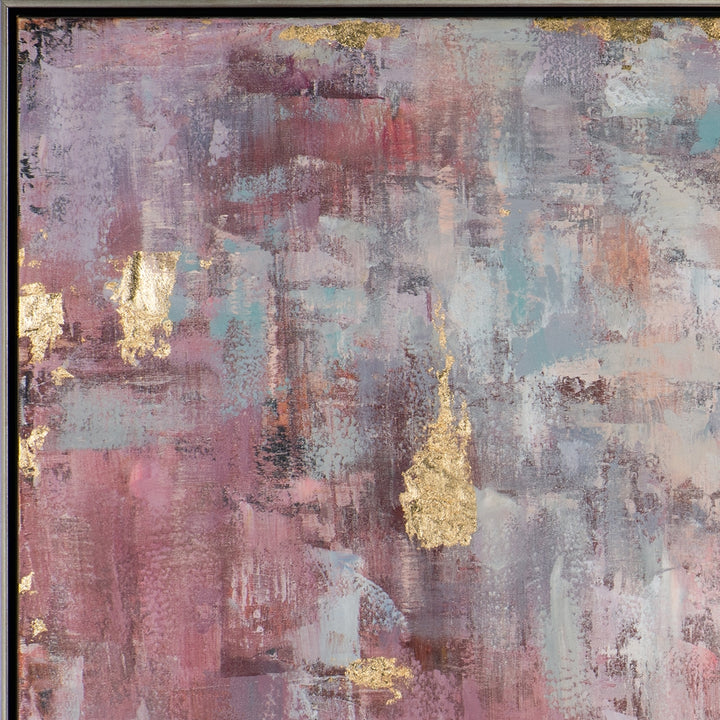 Abstrakt in Rose mit Gold