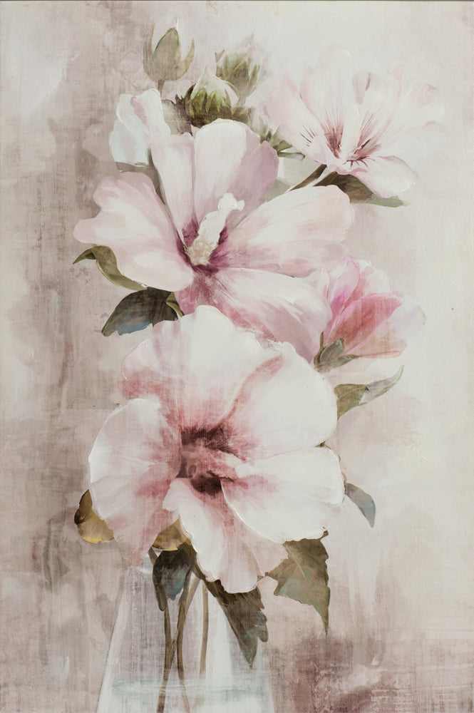 weiße Hibiskus Blume