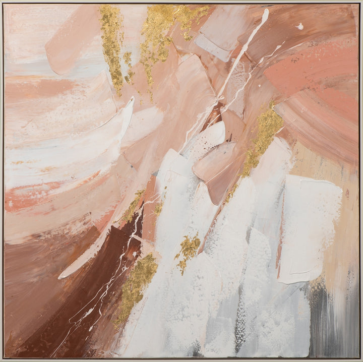 Zarte Farbkomposition