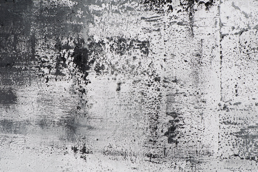 Abstrakt in Schwarz und Weiß