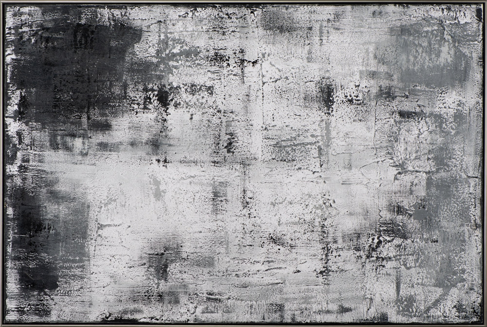 Abstrakt in Schwarz und Weiß