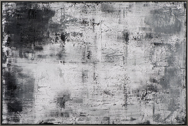 Abstrakt in Schwarz und Weiß