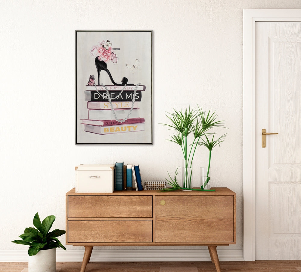 Fashionbücher mit Stiletto