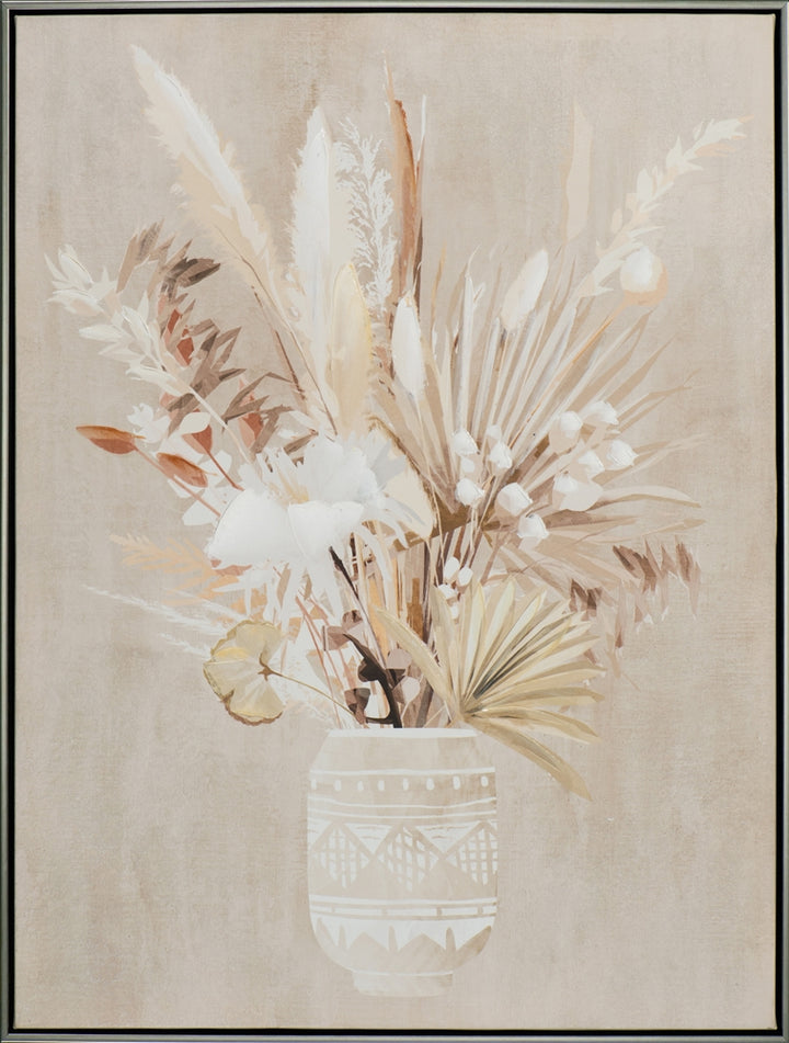 Trockenblumen in Vase
