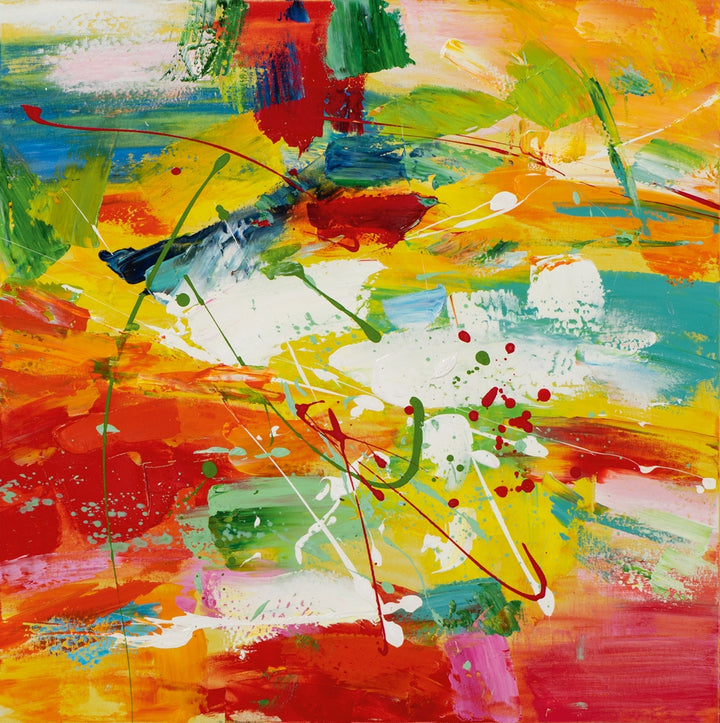 Buntes Farbspektakel