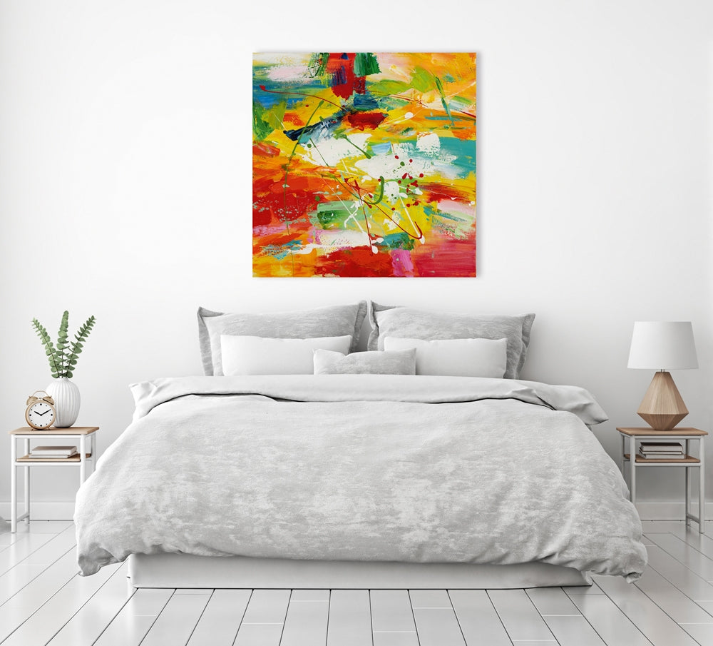 Buntes Farbspektakel