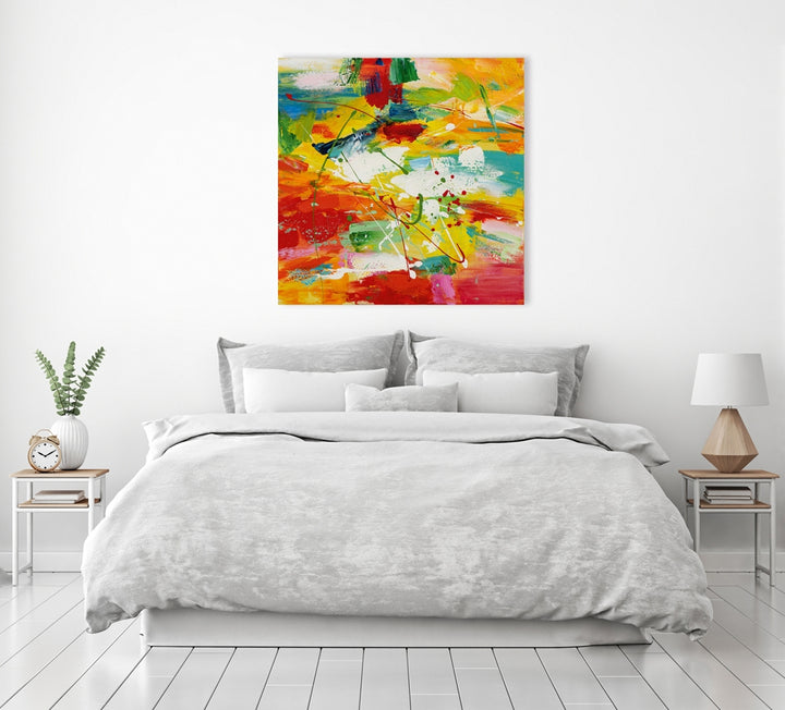 Buntes Farbspektakel