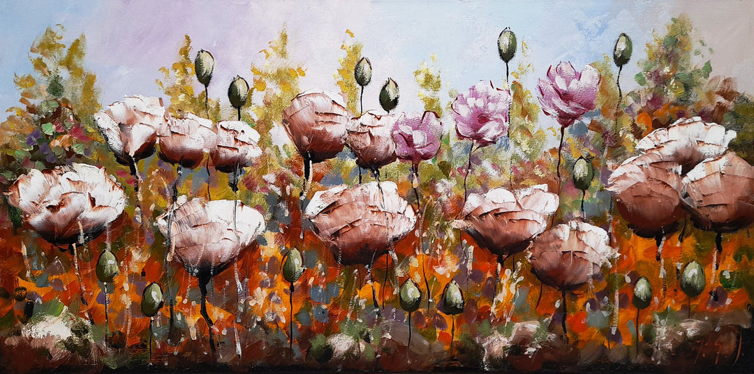"Mohnblumen-Weiß II" | Jochem De Graaf