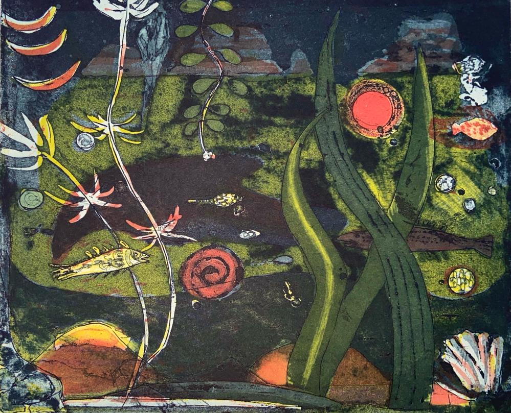 "Verzauberte Wasserwelt II" | Elfriede Otto