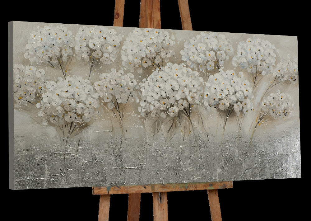 Feld mit Chrysanthemen